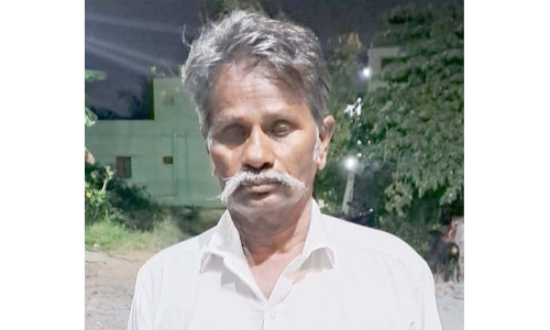 ஓசூரில் தீ விபத்தில்   உடல் கருகி முதியவர் சாவு