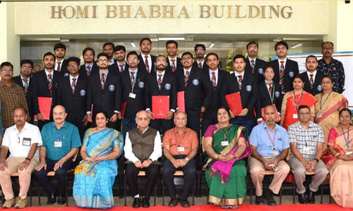 கல்பாக்கம் இந்திராகாந்தி அணு ஆராய்ச்சி மையத்தில் பயிற்சி முடித்தவர்களுக்கு பட்டமளிப்பு