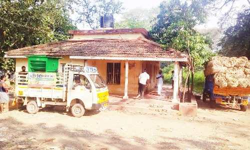 கூடலூரில் நெல்கொள்முதல் செய்ய தயார் நிலையில் அலுவலகம்