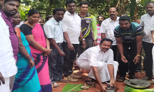 மாங்கரையில் ரூ.11.50 லட்சம் மதிப்பீட்டில் அங்கன்வாடி புதிய கட்டிடம்