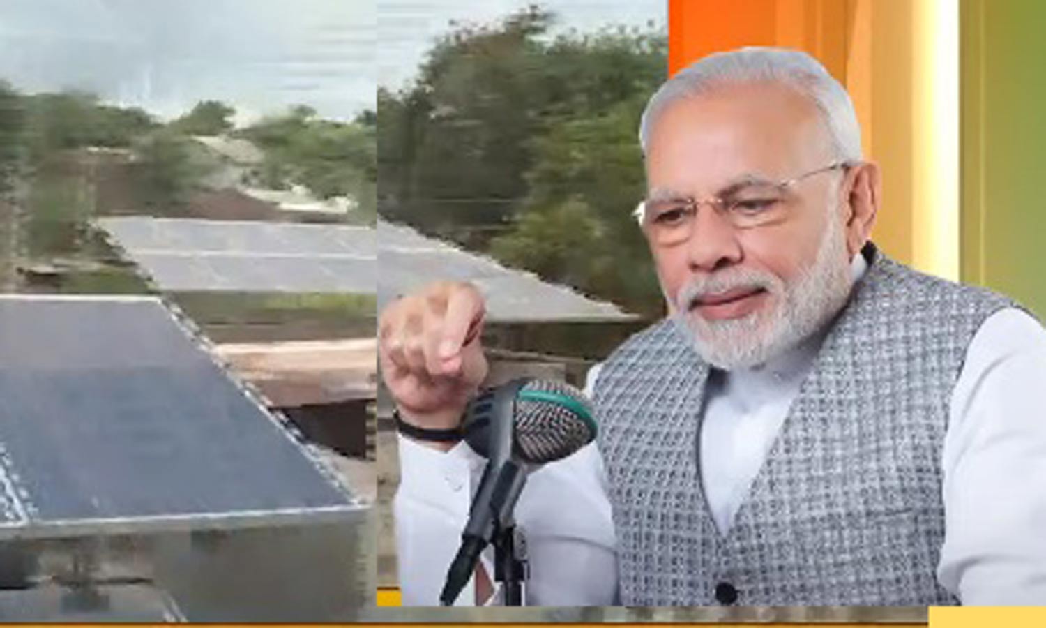 சோலார் பம்ப்செட் அமைத்த காஞ்சிபுர விவசாயி - மன் கி பாத்தில் பாராட்டிய பிரதமர் மோடி