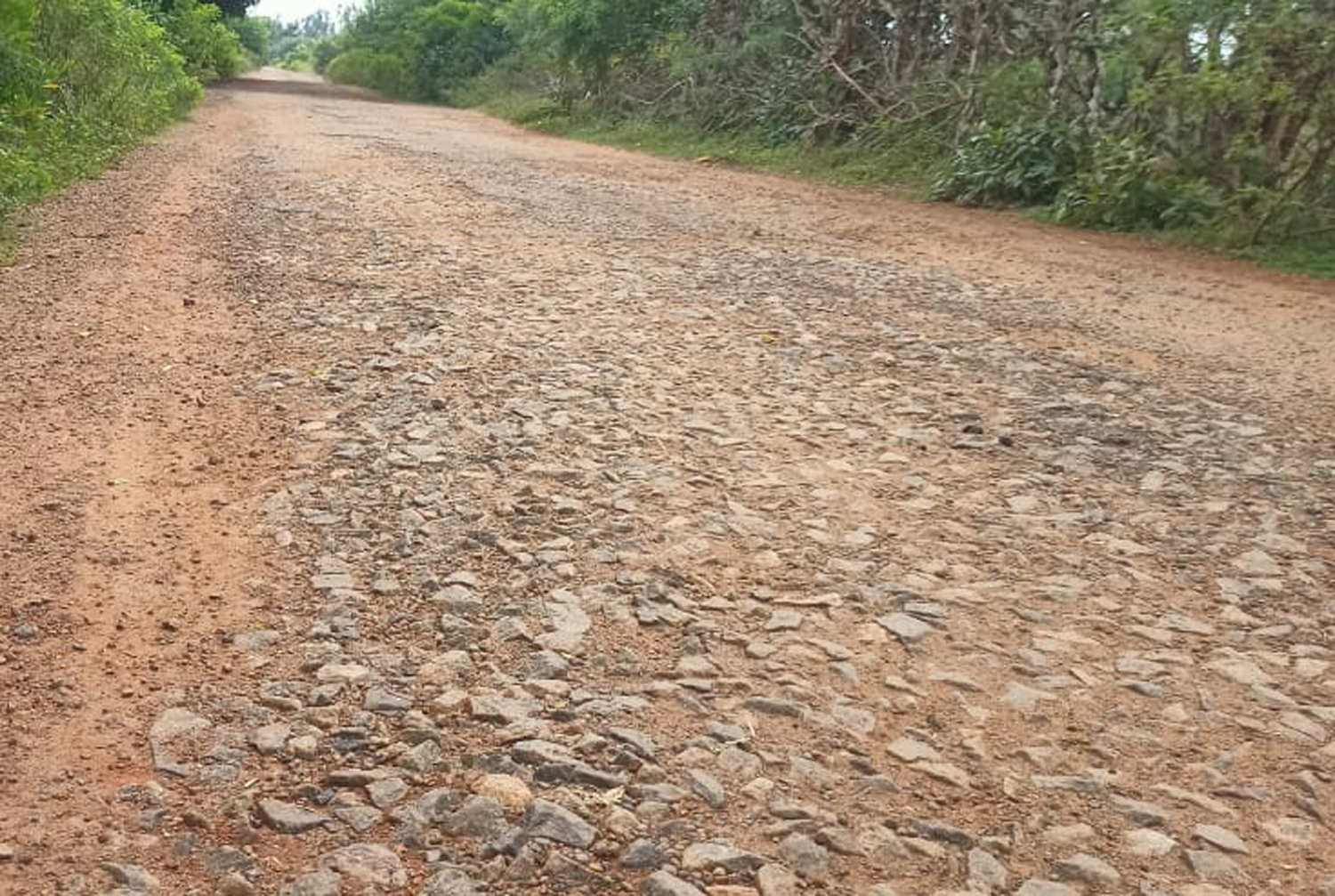 கரூர் மார்க்கெட் பகுதியில் சேதமடைந்த சாலையை சீரமைக்க மக்கள் கோரிக்கை