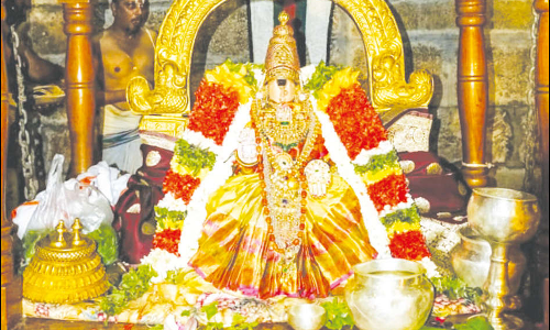 ஸ்ரீரங்கம் ரெங்கநாதர் கோவிலில் ரெங்கநாச்சியார் ஊஞ்சல் உற்சவம்