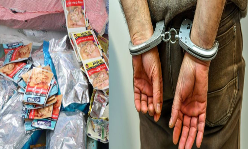 போதை பொருட்கள் விற்ற பெண் உட்பட 2 பேர் கைது