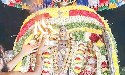 ஐயாறப்பர் கோவிலில் சூரசம்ஹாரம்
