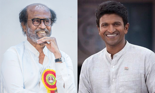 புனித் ராஜ்குமாருக்கு விருது.. பெங்களூர் சென்றடைந்தார் ரஜினி..