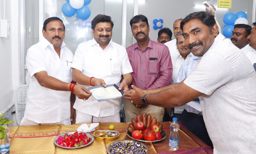 கூட்டுறவு வேளாண், ஊரக வளர்ச்சி வங்கியின்  நாமக்கல் மண்டலம் தொடக்க விழா  கே.ஆர்.என்.ராஜேஸ்குமார் எம்.பி.பங்கேற்பு