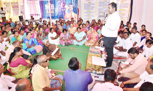 மதுரையில் கிராம- நகர சபை கூட்டம்