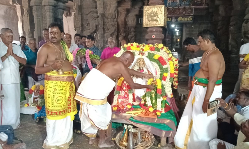 ஏகாம்பரேஸ்வரர் கோவிலில் திருக்கல்யாணம் நிகழ்ச்சி