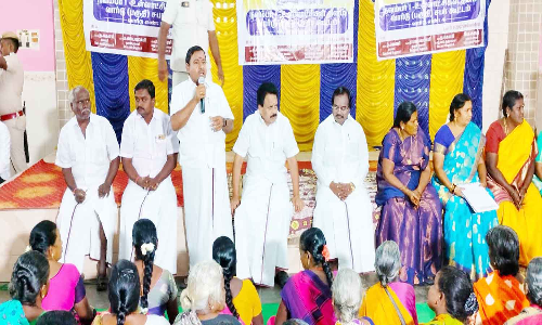 வேட்டவலம் பேரூராட்சியில் வார்டு சபா கூட்டம்