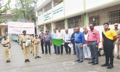 ராணிப்பேட்டையில் லஞ்ச ஒழிப்பு விழிப்புணர்வு பேரணி