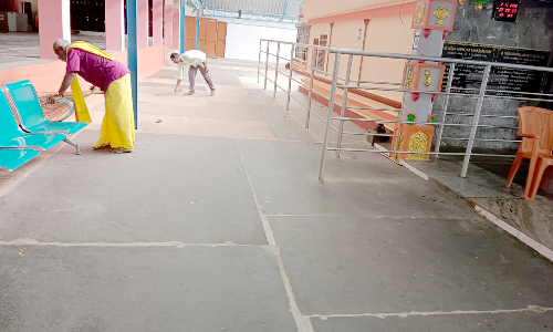 தருமபுரி மாவட்டத்தில் உள்ள   இந்து சமய அறநிலையத்திற்கு உட்பட்ட கோவில்களில் தூய்மை செய்யும் பணி