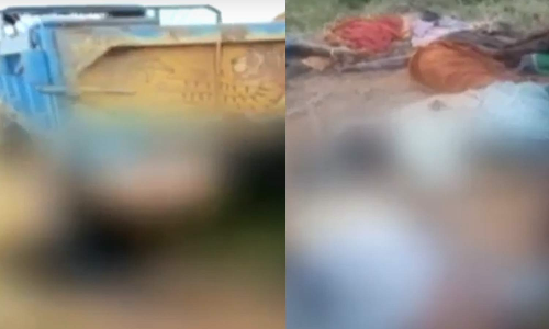 டிராக்டர் மீது அறுந்து விழுந்த மின்கம்பி- 4 பெண் தொழிலாளர்கள் மின்சாரம் தாக்கி பலி