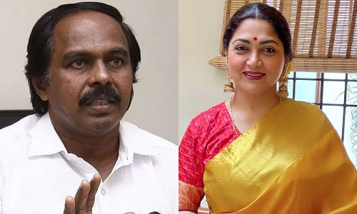 தி.மு.க. பேச்சாளரின் சர்ச்சை பேச்சு- குஷ்புவுக்கு அமைச்சர் மனோ தங்கராஜ் பதில்