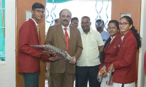 வேளாங்கண்ணி பப்ளிக் பள்ளியில் 2 நாட்கள் கல்வி கண்காட்சி