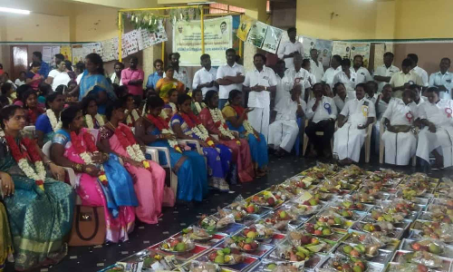 சித்தாமூரில் 250 கர்ப்பிணி பெண்களுக்கு சமுதாய வளைகாப்பு