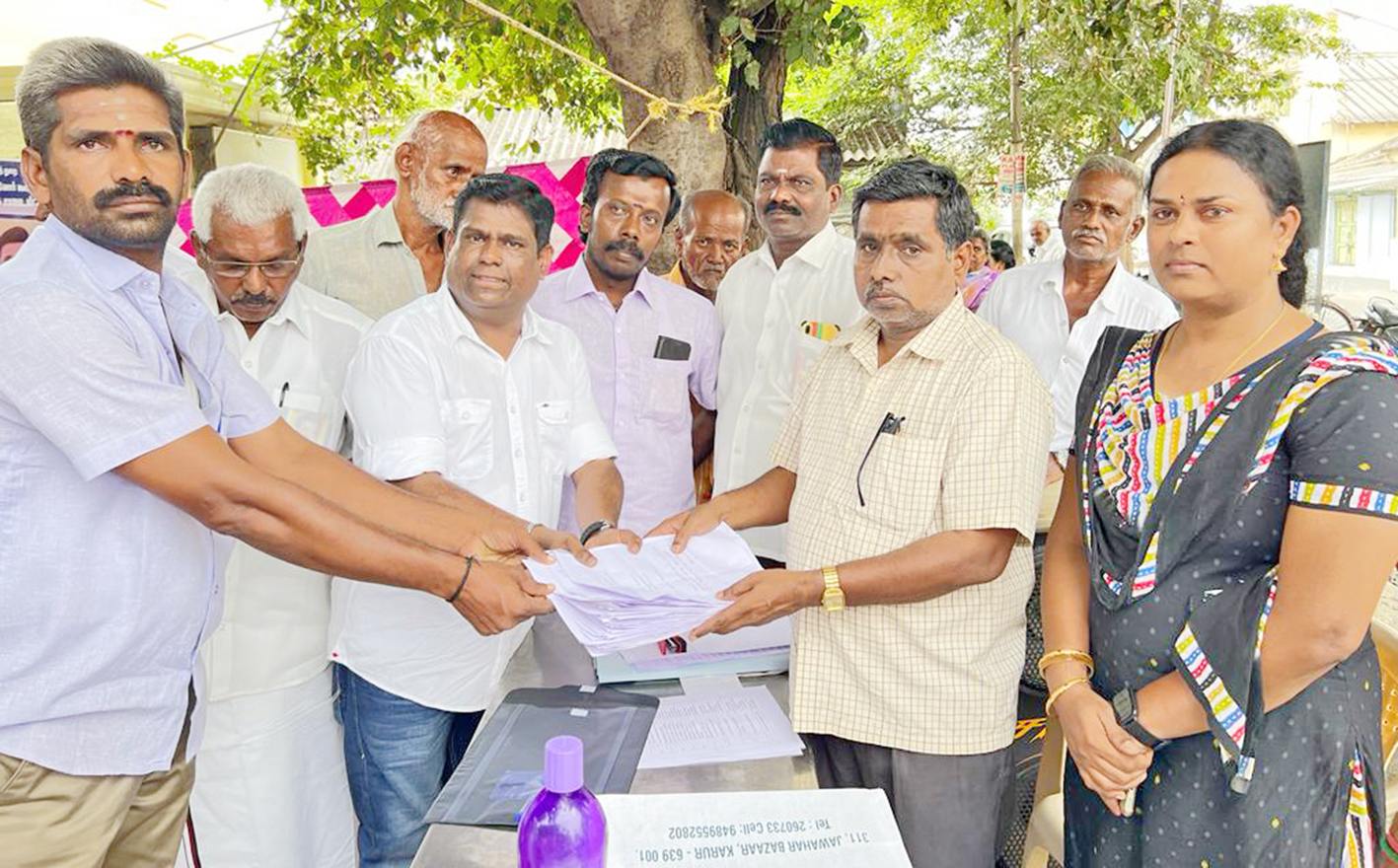 கரூர் 9-வது வார்டில் பகுதி சபா கூட்டம் கரூர் 9-வது வார்டில் பகுதி சபா கூட்டம்