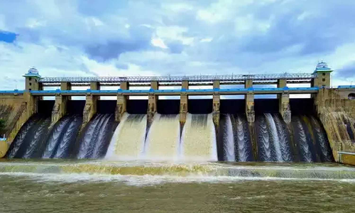 அமராவதி அணைக்கு நீர்வரத்து  அதிகரிப்பு - விவசாயிகள் மகிழ்ச்சி