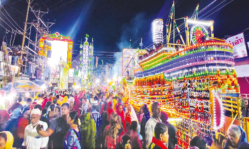 மதுரை தெற்குவாசல் தர்கா சந்தனக்கூடு விழா