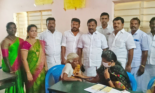 கந்தர்வக்கோட்டையில்  மக்களைத் தேடி மருத்துவ முகாம்