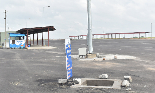 சோலாரில் பஸ் நிலையம் அமைக்கும் பணி 90 சதவீதம் நிறைவு