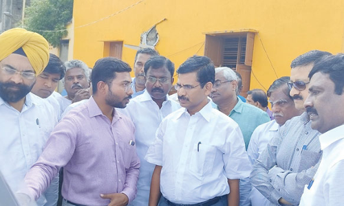 கழிவுநீர் கலப்பு: கொரட்டூர் ஏரியில் தலைமை செயலாளர் இறையன்பு ஆய்வு