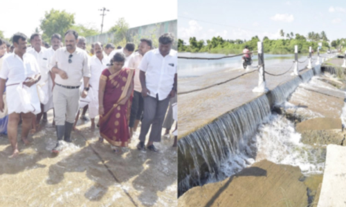 புதுப்பாளையத்தில் ரூ.20 கோடியில் மேம்பாலம் கட்டப்படும்- அமைச்சர் சா.மு.நாசர் தகவல்