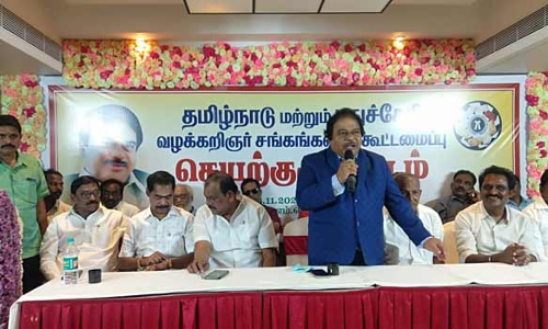 காஞ்சிபுரத்தில் வக்கீல்கள் சங்க செயற்குழு கூட்டம்