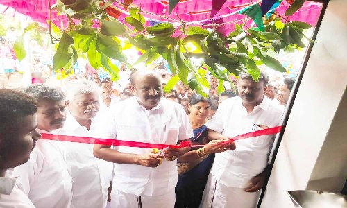 செய்யாறு வடமனப்பாக்கம் கிராமத்தில் பகுதி நேர ரேஷன் கடை