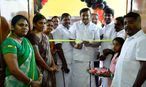 காங்கயத்தில் தி.மு.க. அலுவலகம் திறப்பு விழா