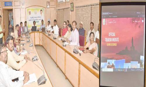 குமரி மாவட்டத்தில் சுற்றுலா பயணிகள் வசதிக்காக புதிய இணைய தள சேவை