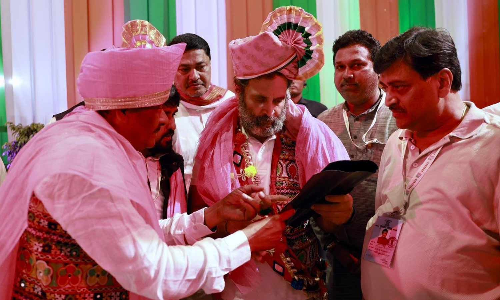 ராகுல் காந்தி பாரத் ஜோடா யாத்திரை மகாராஷ்டிராவில் நுழைந்தது