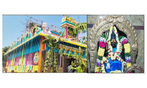 பாலக்கோடு அடுத்துள்ள கிட்டம்பட்டி கிராமத்தில்  விநாயகர், மகாசக்தி மாரியம்மன் கோவில் கும்பாபிஷேகம்