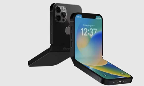 எதற்கு காத்திருக்கனும்? போல்டபில் ஐபோன் உருவாக்கி அசத்திய வாலிபர்