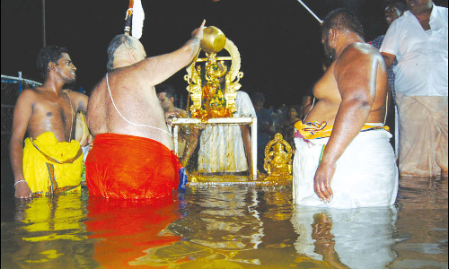 காவிரித்தாய் ரதத்திற்கு ஸ்ரீரங்கத்தில் வரவேற்பு