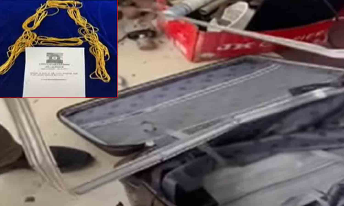 நூதனமான முறையில் கடத்தல்... சென்னை விமான நிலையத்தில் 3 கிலோ தங்கம் பறிமுதல்