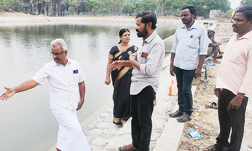 வடகிழக்கு பருவமழை முன்னேற்பாடு பணிகள் ஆய்வு
