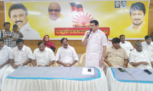 முதல்-அமைச்சர் மு.க.ஸ்டாலினுக்கு உற்சாக வரவேற்பு அளிக்க முடிவு