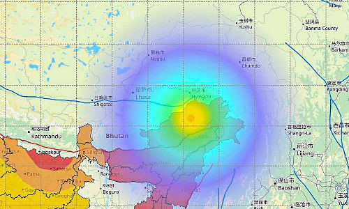 அருணச்சல பிரதேசத்தில் நிலநடுக்கம்- ரிக்டர் அளவில் 5.7ஆக பதிவு
