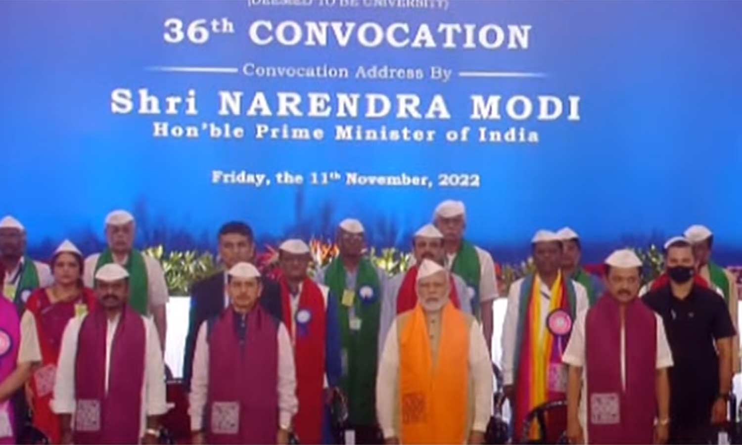 திண்டுக்கல் காந்தி கிராம பல்கலைக்கழக பட்டமளிப்பு விழாவில் பிரதமர் மோடி பங்கேற்பு