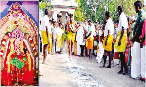 அழகு நாச்சியம்மன் கோவில் குண்டம் திருவிழா