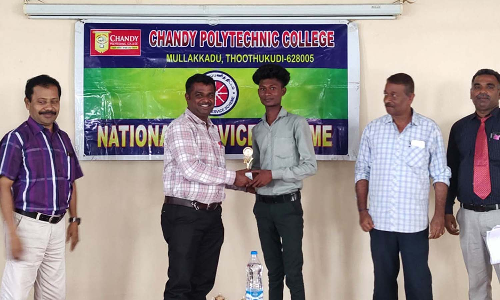 தூத்துக்குடி  சாண்டி பாலிடெக்னிக் கல்லூரியில் விழிப்புணர்வு போட்டி