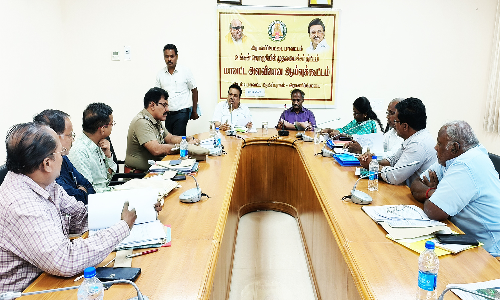 மனுக்கள் குறித்து கலெக்டர் தலைமையில் ஆலோசனைக் கூட்டம்