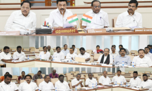 மாத வருமானமாக ரூ.66 ஆயிரம் பெறுபவர்கள் ஏழைகளா?- அனைத்துக்கட்சி கூட்டத்தில் முதலமைச்சர் மு.க.ஸ்டாலின் பேச்சு