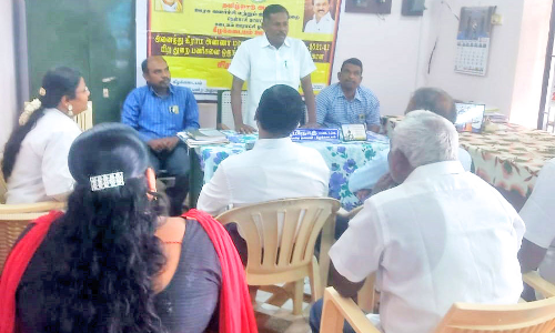 கீழக்கடையம் ஊராட்சியில் அண்ணா மறுமலர்ச்சி திட்டசிறப்பு முகாம்