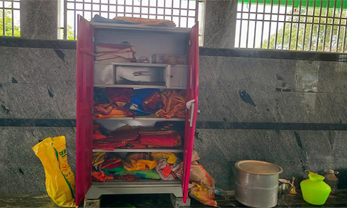 ராசிபுரம் அருகே கோவில்களில் தொடர் கொள்ளை