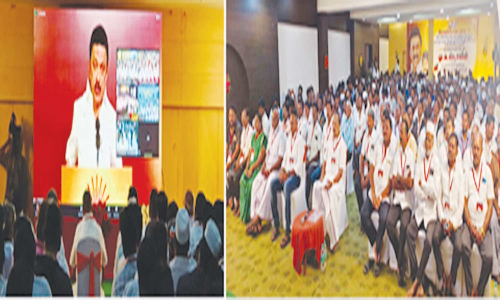 வாக்குசாவடி முகவர்களுடன் முதல்-அமைச்சர் மு.க.ஸ்டாலின் காணொலி மூலம் கலந்துரையாடல்