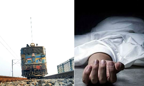 ரயில் முன் விழுந்து தற்கொலை செய்த தந்தை- காப்பாற்ற முயன்ற மகனும் பலியான பரிதாபம்