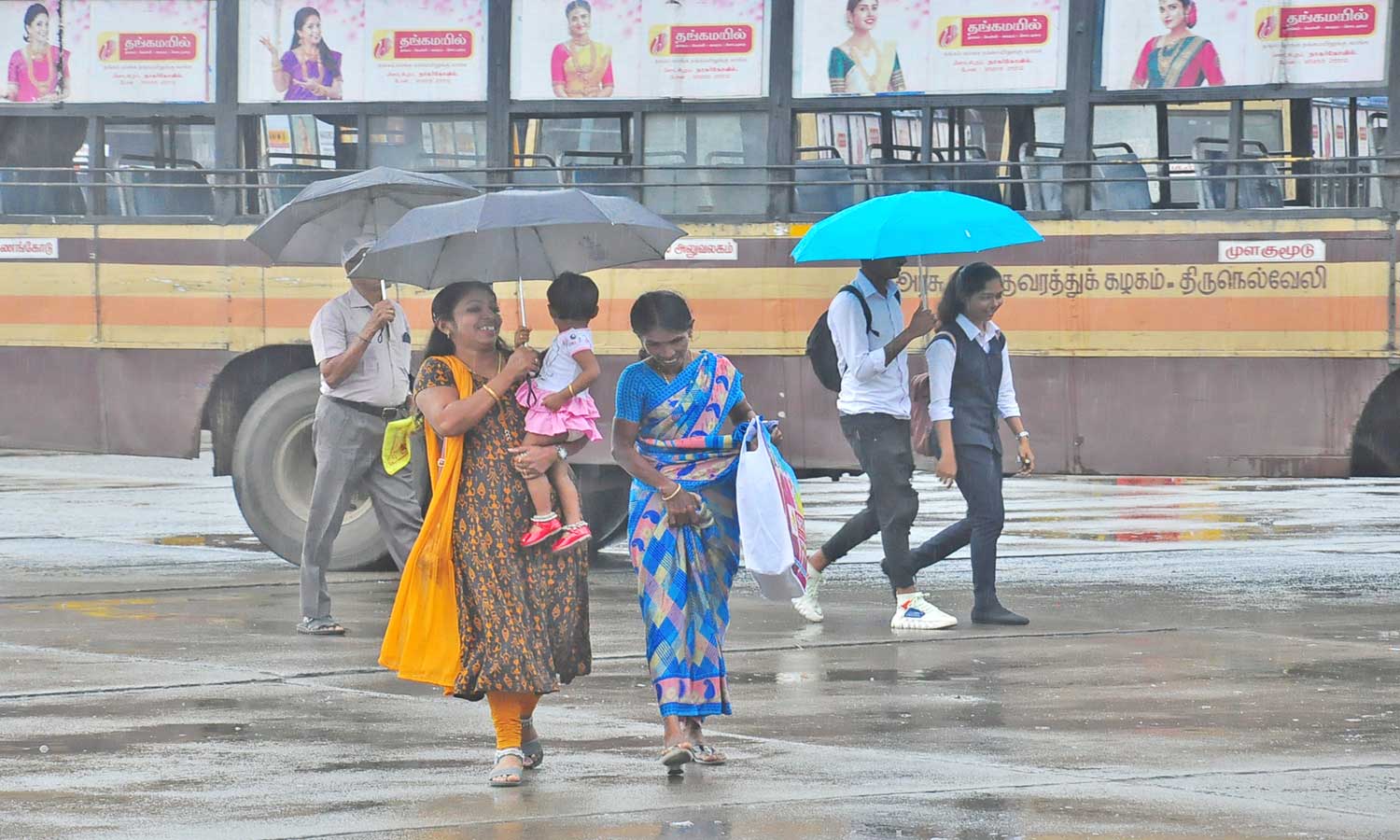 குமரி மாவட்டத்தில் இன்றும் மழை நீடிப்பு