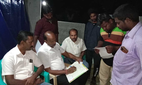 பொங்கலூர் கள்ளிப்பாளையத்தில் தி.மு.க. இளைஞரணிக்கு உறுப்பினர்கள் சேர்க்கை